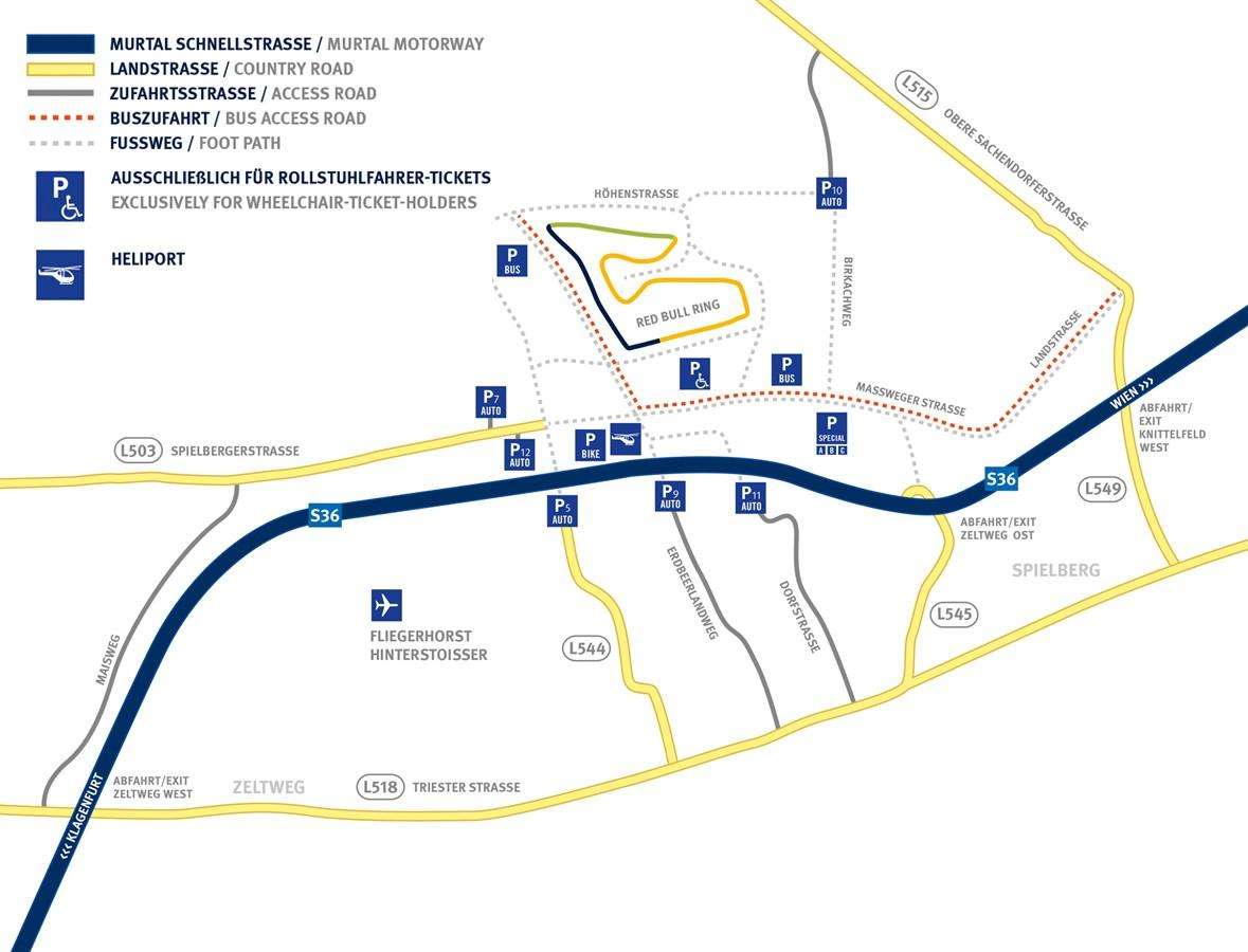 How to Get to the Red Bull Ring 2024 Austrian Grand Prix