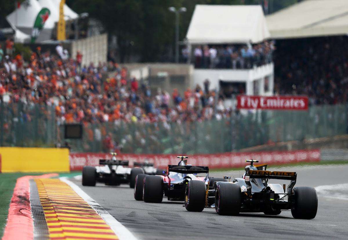 2018 F1 Belgian GP - The SF71Hs race at Circuit de Spa