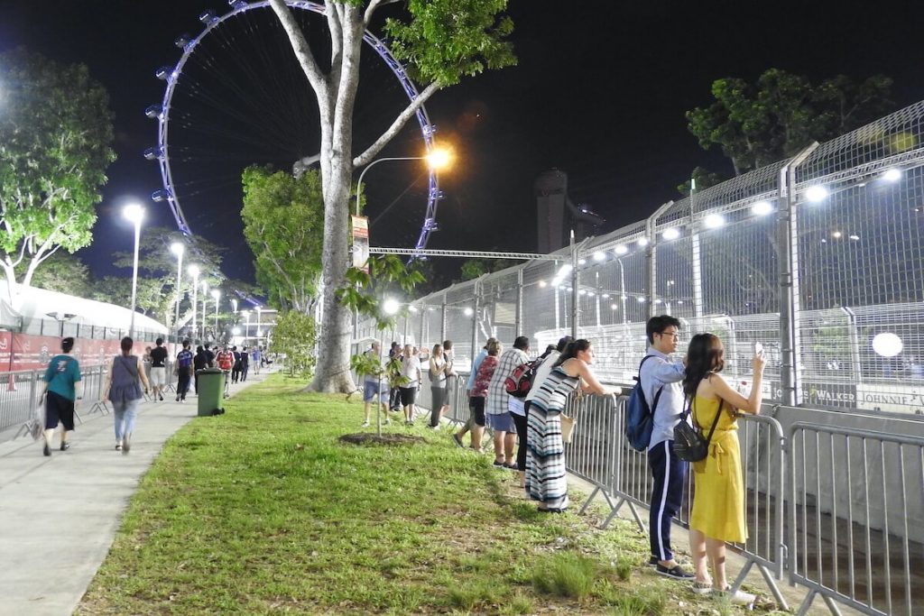 visit f1 track singapore