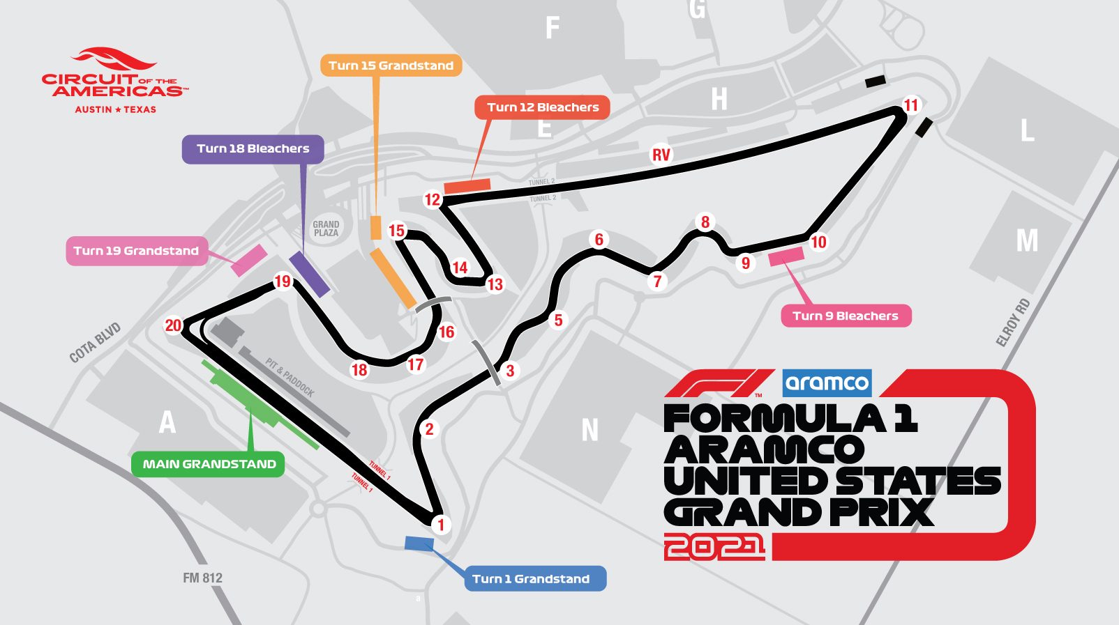 Tickets 2021 United States Grand Prix At Circuit Of The Americas F1destinations Com