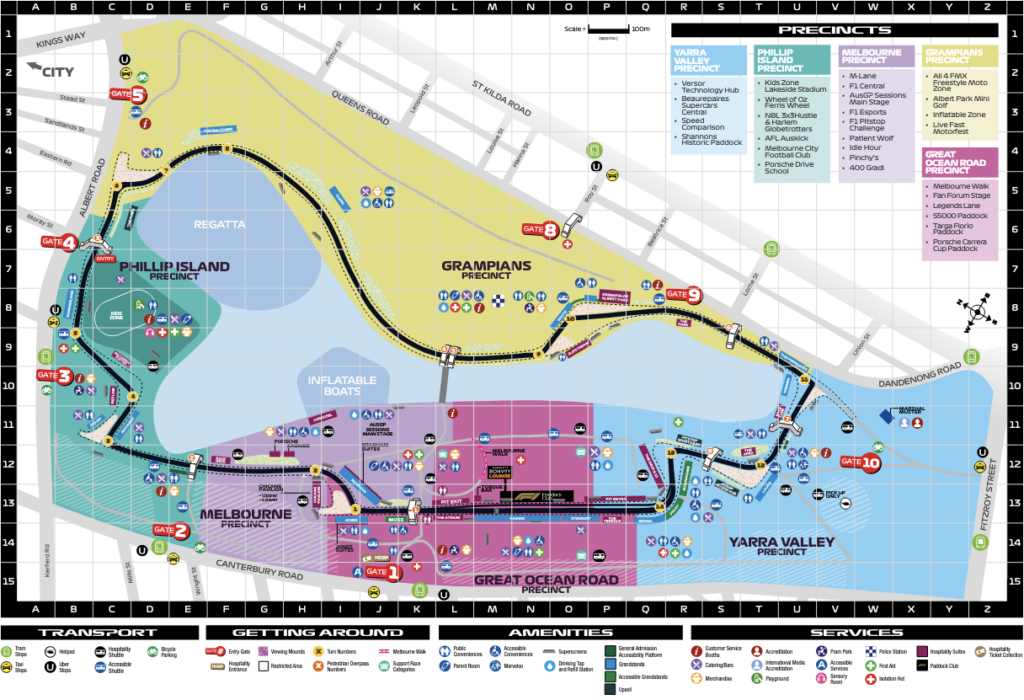 2022 Australian Grand Prix Circuit Map 1024x700 