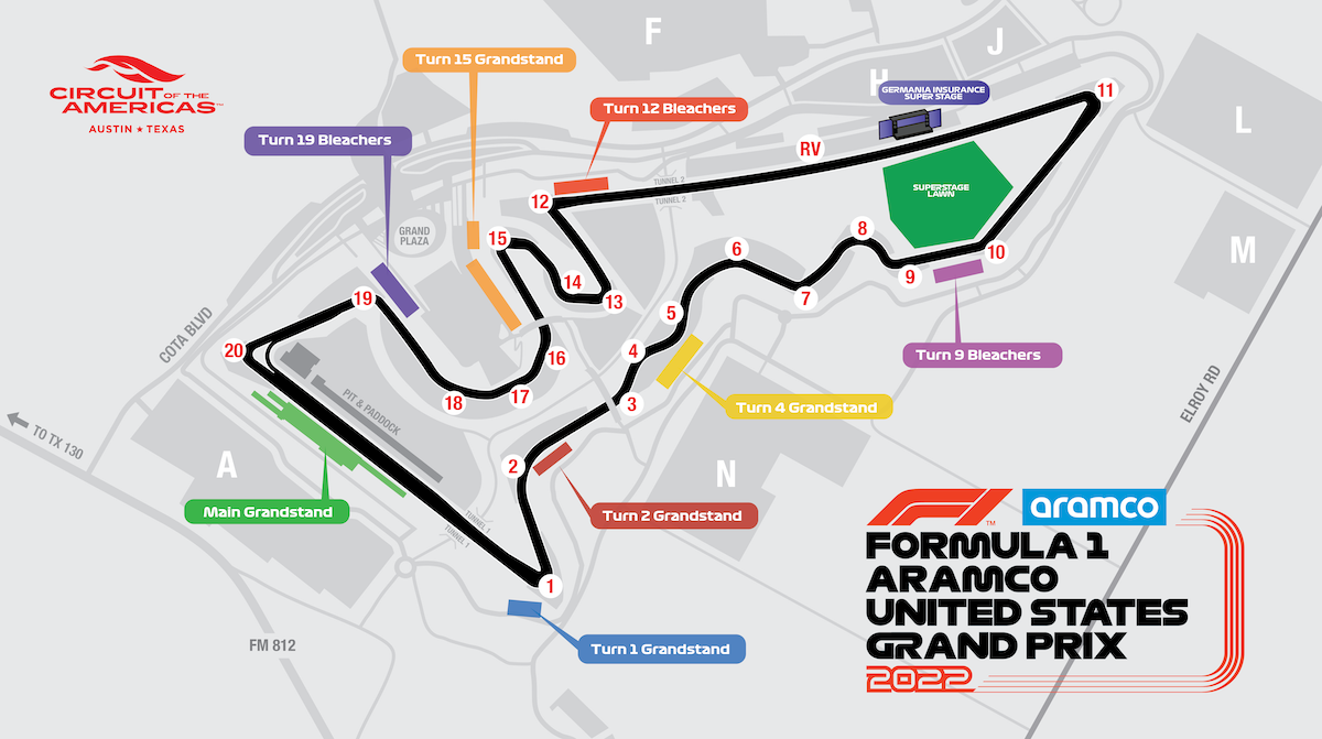 Tickets 2025 United States Grand Prix at COTA