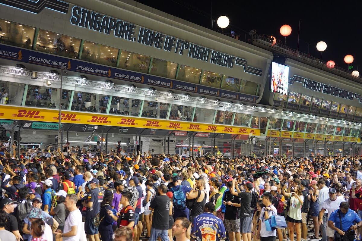 Attendance Nears 270,000 at 2024 Singapore Grand Prix