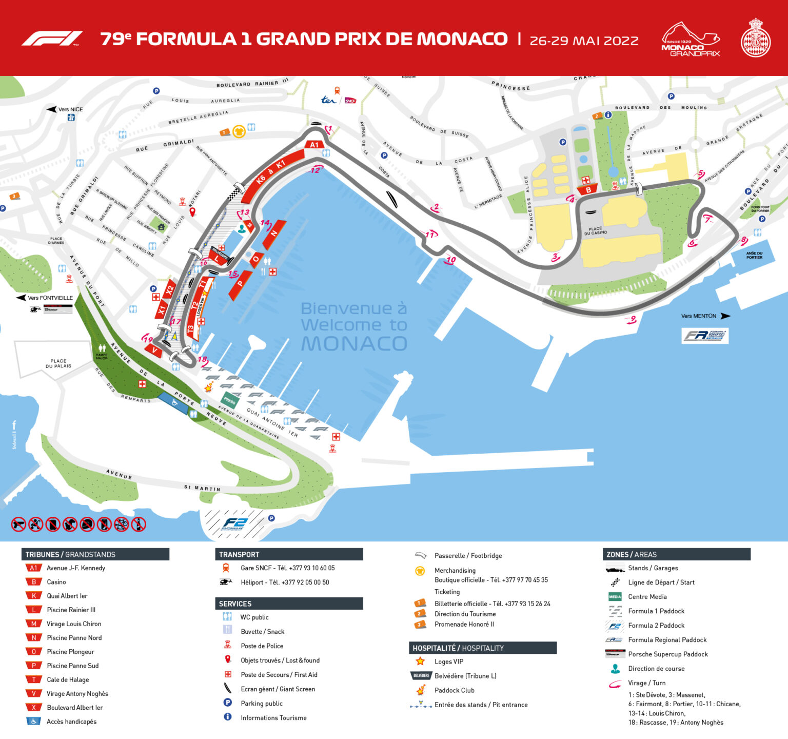 Trackside at Circuit de Monaco 2023 Monaco Grand Prix