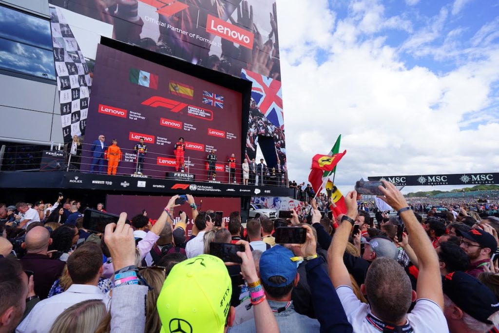 F1Destinations 2022 British GP Silverstone Podium 01789 1024x683 