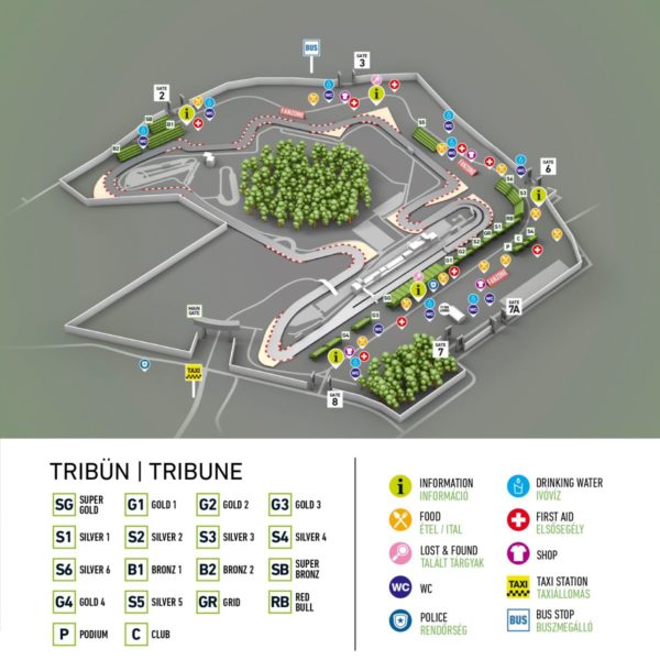 Trackside at the Hungaroring 2023 Hungarian Grand Prix