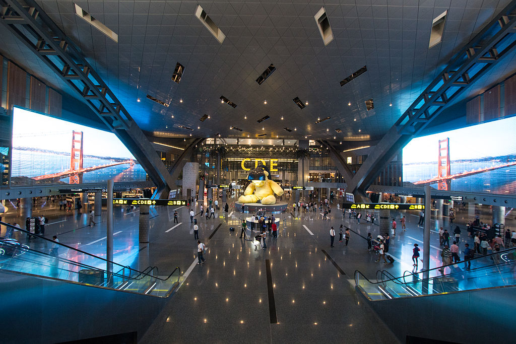 Hamad International Airport is where you'll arrive when attending the Qatar Grand Prix