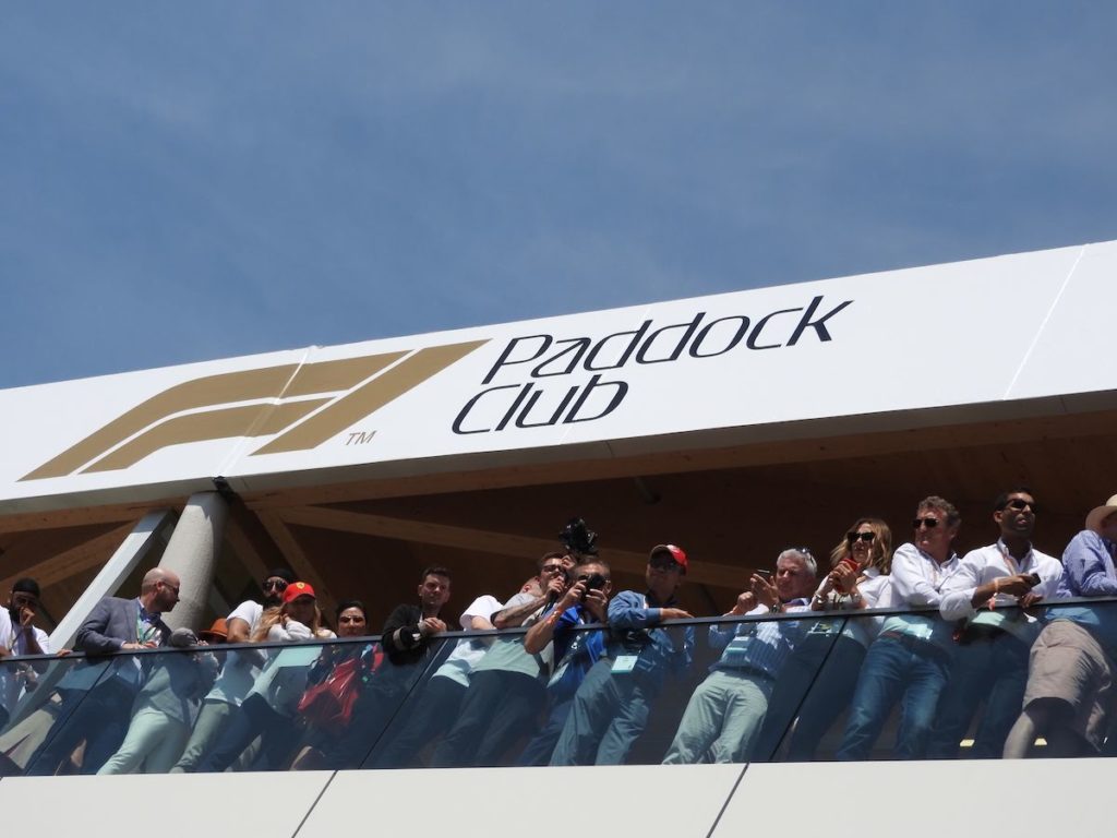 Grand Prix Paddock Club Tickets  Official F1 Tickets - P1 Travel
