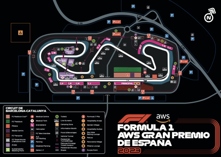 Circuit Barcelone F1 2024 - Tally Felicity