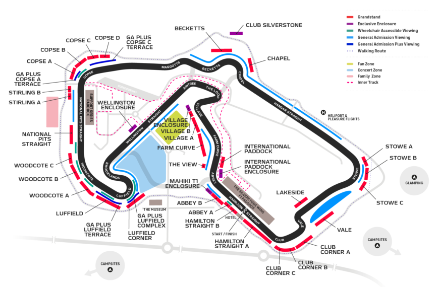 Trackside at Silverstone - 2025 British Grand Prix - F1Destinations.com