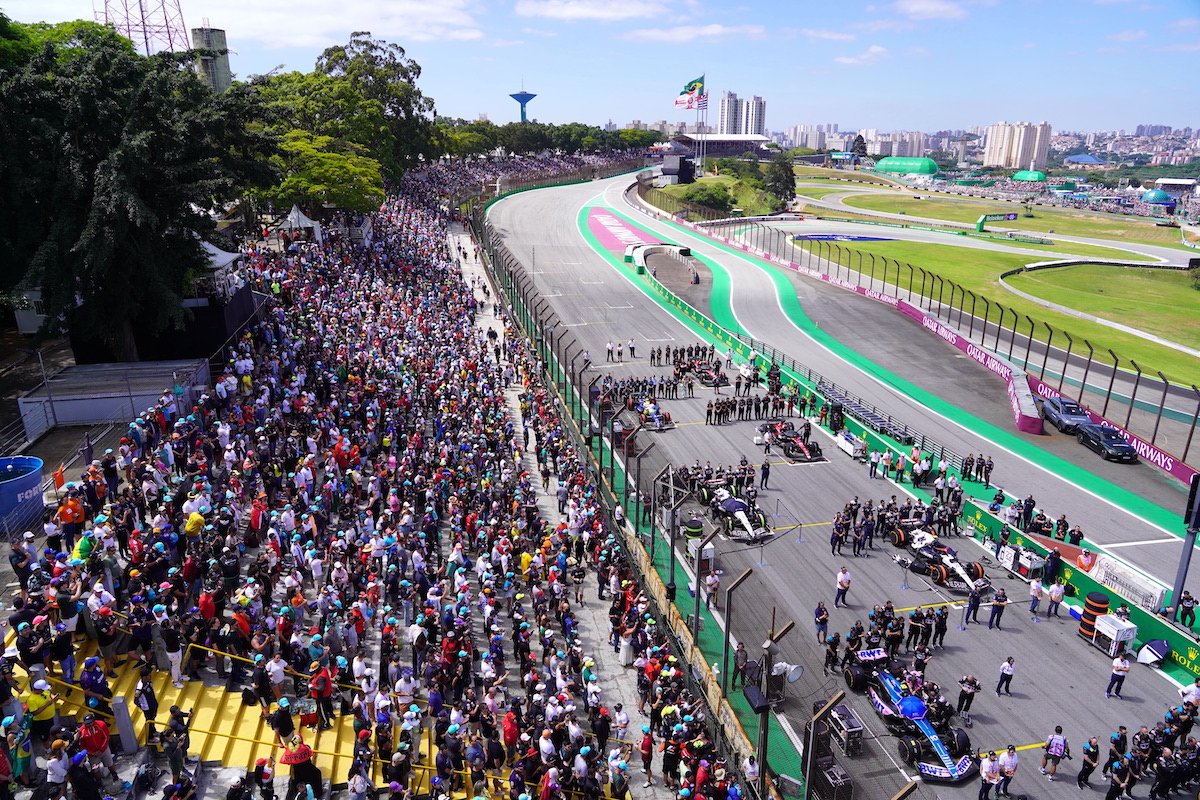 Sao Paulo, Brazil. 11th Nov, 2021. Circuit atmosphere - Premium