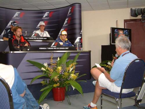 2007 Canadian Grand Prix Circuit Gilles Villeneuve press conference