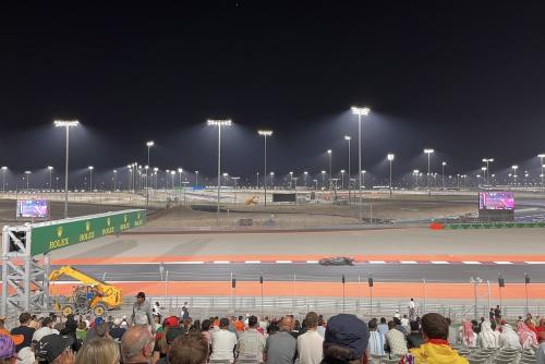 2023 Qatar GP Turn 2 Grandstand Facing Infield_9413