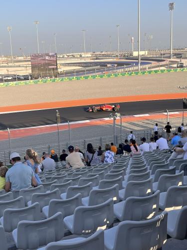 2023 Qatar GP Turn 2 Grandstand Facing Infield_9439