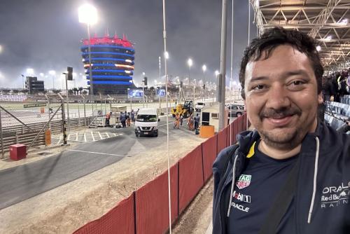 2024 Bahrain GP Adam R Post race selfie