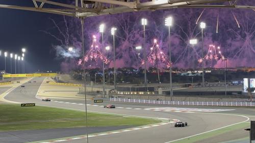 2024 Bahrain GP Adam R T1 view fireworks-1