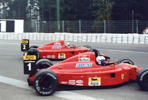 Ferrari 1990 Belgian Grand prix Nigel Barrett 4