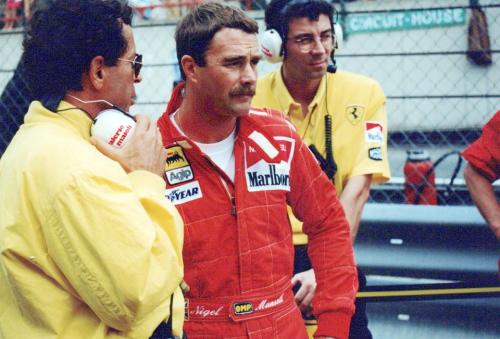 Ferrari Mansell 1990 Belgian Grand prix Nigel Barrett 5