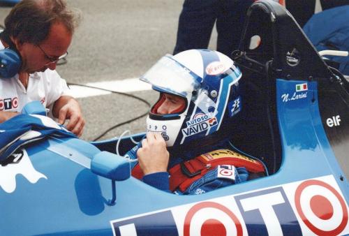 Ligier Nicola Larini1990 Belgian Grand prix Nigel Barrett 1