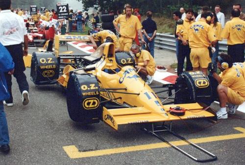 Lotus 1990 Belgian Grand prix Nigel Barrett 1