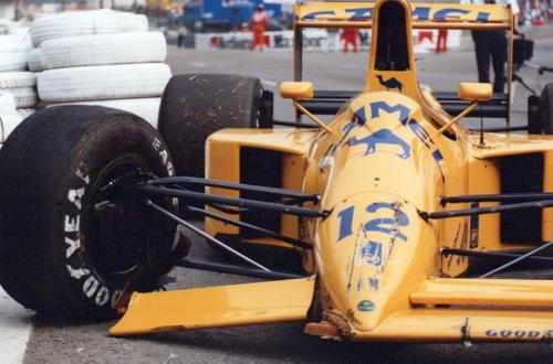Lotus 1990 Belgian Grand prix Nigel Barrett 5