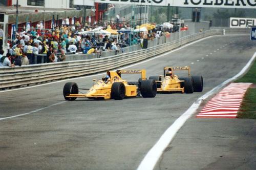 Lotus 1990 Belgian Grand prix Nigel Barrett 8