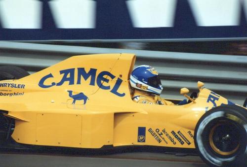 Lotus Warwick 1990 Belgian Grand prix Nigel Barrett 5
