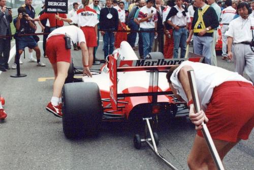 McLaren 1990 Belgian Grand prix Nigel Barrett 3