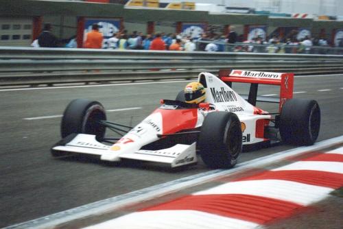 McLaren Ayrton Senna 1990 Belgian Grand prix Nigel Barrett 1
