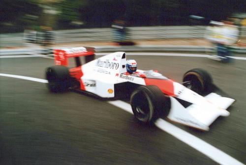 McLaren Berger 1990 Belgian Grand prix Nigel Barrett 4