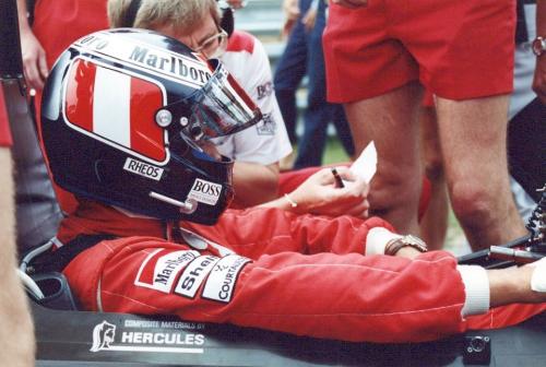 McLaren Berger 1990 Belgian Grand prix Nigel Barrett 6