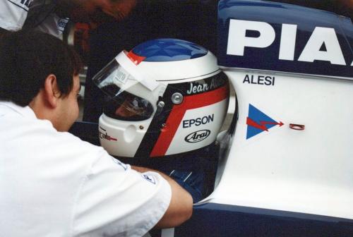 Tyrrell Alesi 1990 Belgian Grand prix Nigel Barrett