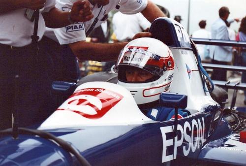 Tyrrell Nakajima 1990 Belgian Grand prix Nigel Barrett 8