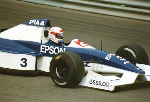 Tyrrell Nakajima 1990 Belgian Grand prix Nigel Barrett